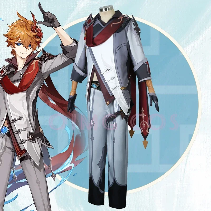 Anime Cosplay To Buy - Genshin Impact Tartaglia Costume Cosplay Uniforme