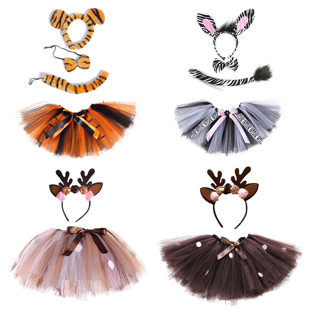 Anime Cosplay Photoshoot - Gonna Tutu Zebra Tigre Muschio per
