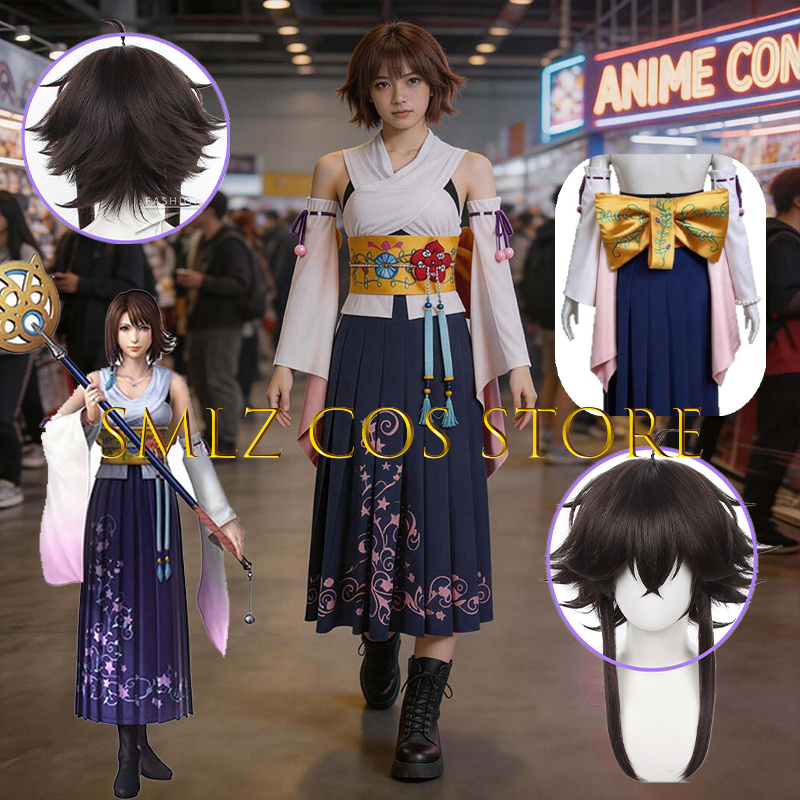 Anime Cosplay Outfits For Women - Costume Cosplay Smlz FFX Yuna Anime