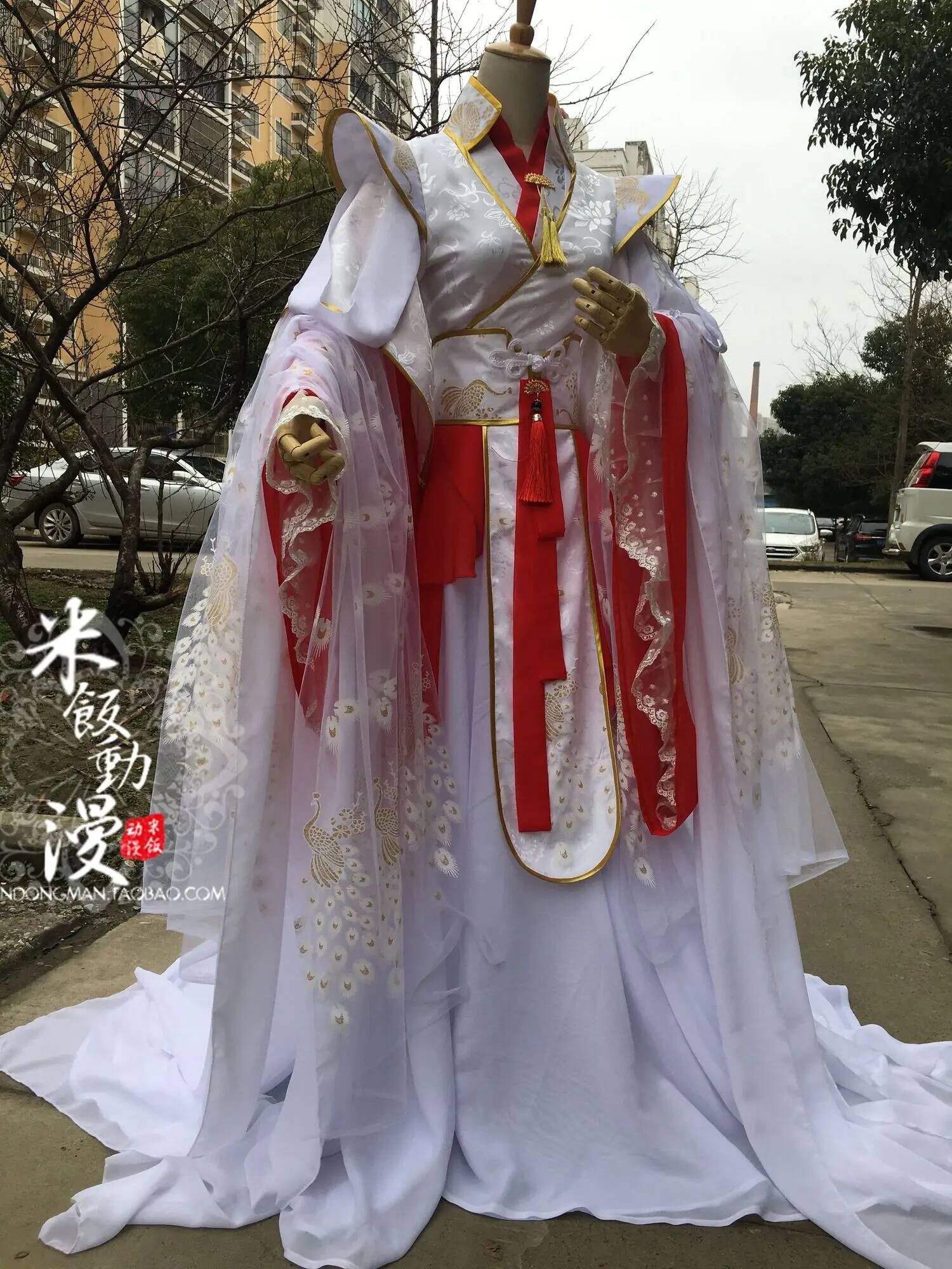 Anime Cosplay Red - Ufficiali Benedizione Principe Yue Heavenly Shen