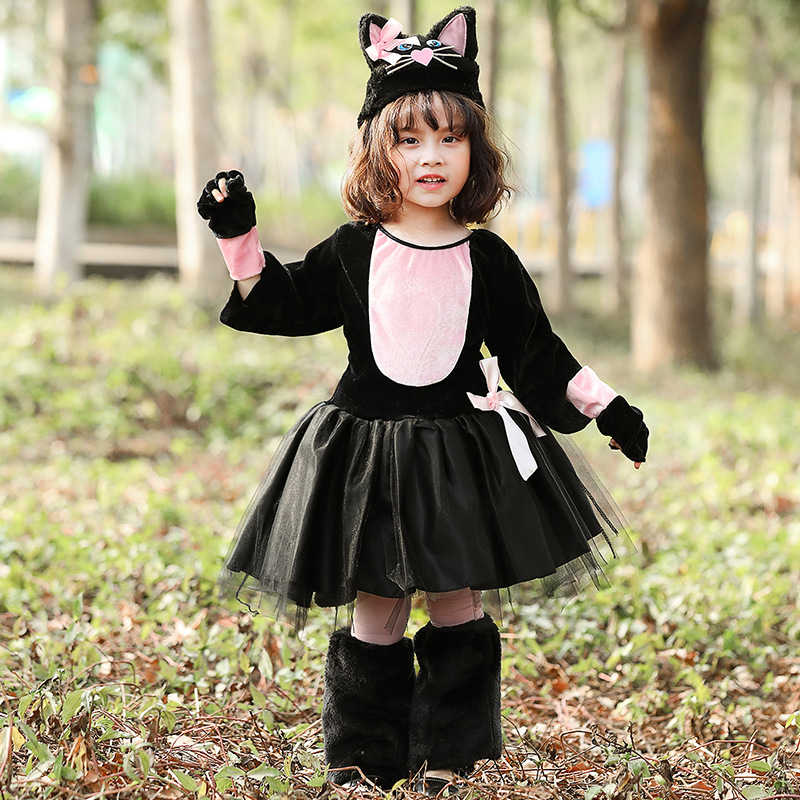 Anime Cosplay Girl Photo - Nuovo costume cosplay gatto nero di