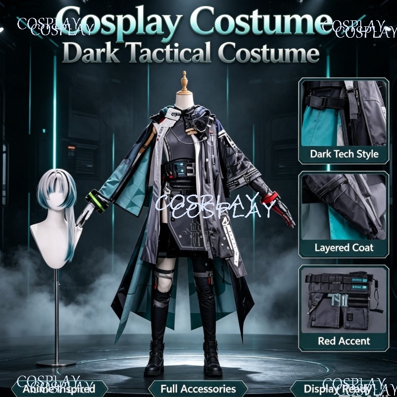 Anime Cosplay Photoshoot - Costume Cosplay Completo Arcane Li Zhiyan
