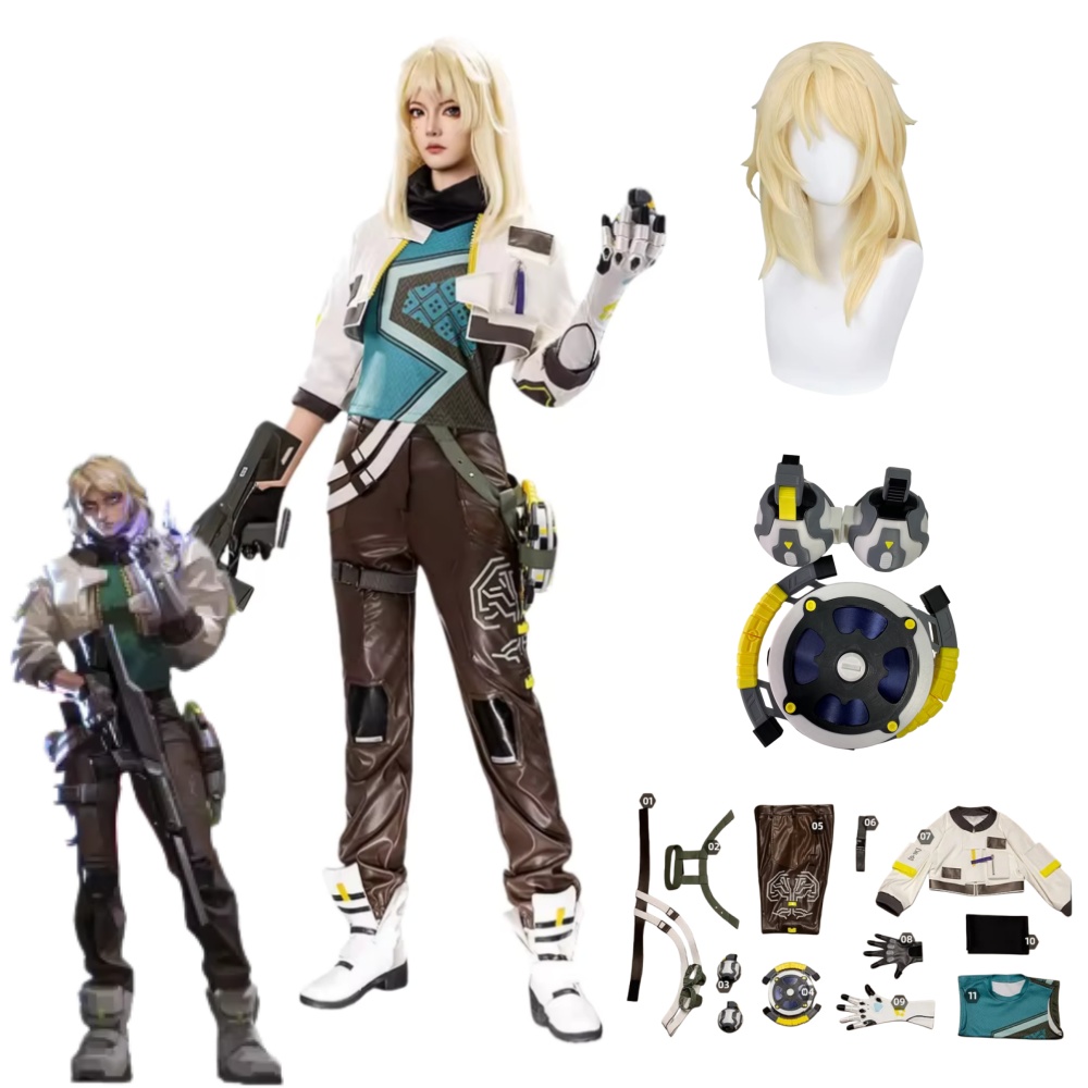 Anime Cosplay Outfits For Women - Costume Cosplay Deadlock VALORANT, Abiti e