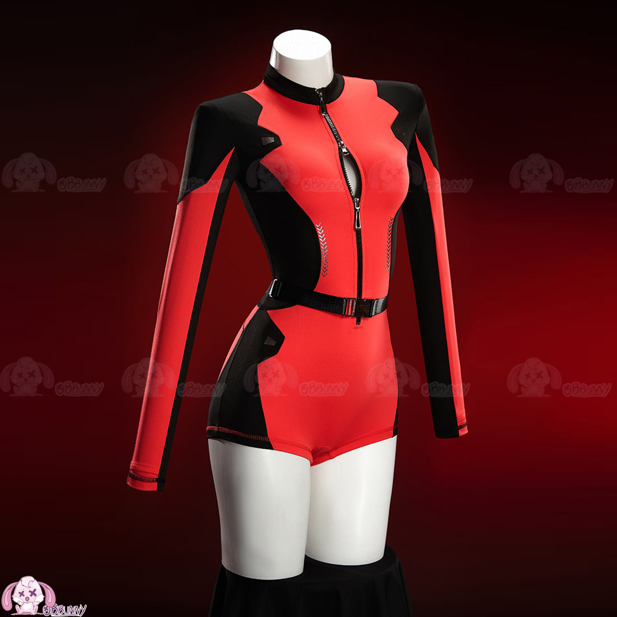 Anime Cosplay Red - Costume Cosplay DeadPooing, Outfit per Halloween