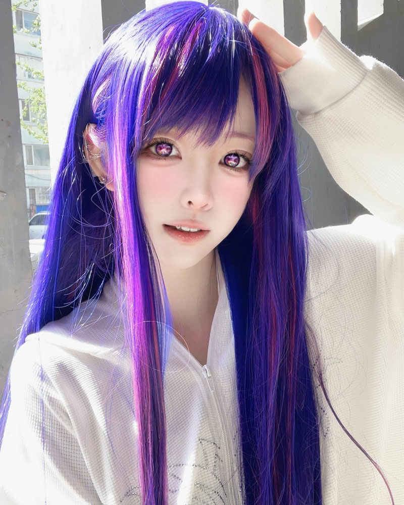 Anime Cosplay Ai - Parrucca cosplay Oshi No Ko Hoshino