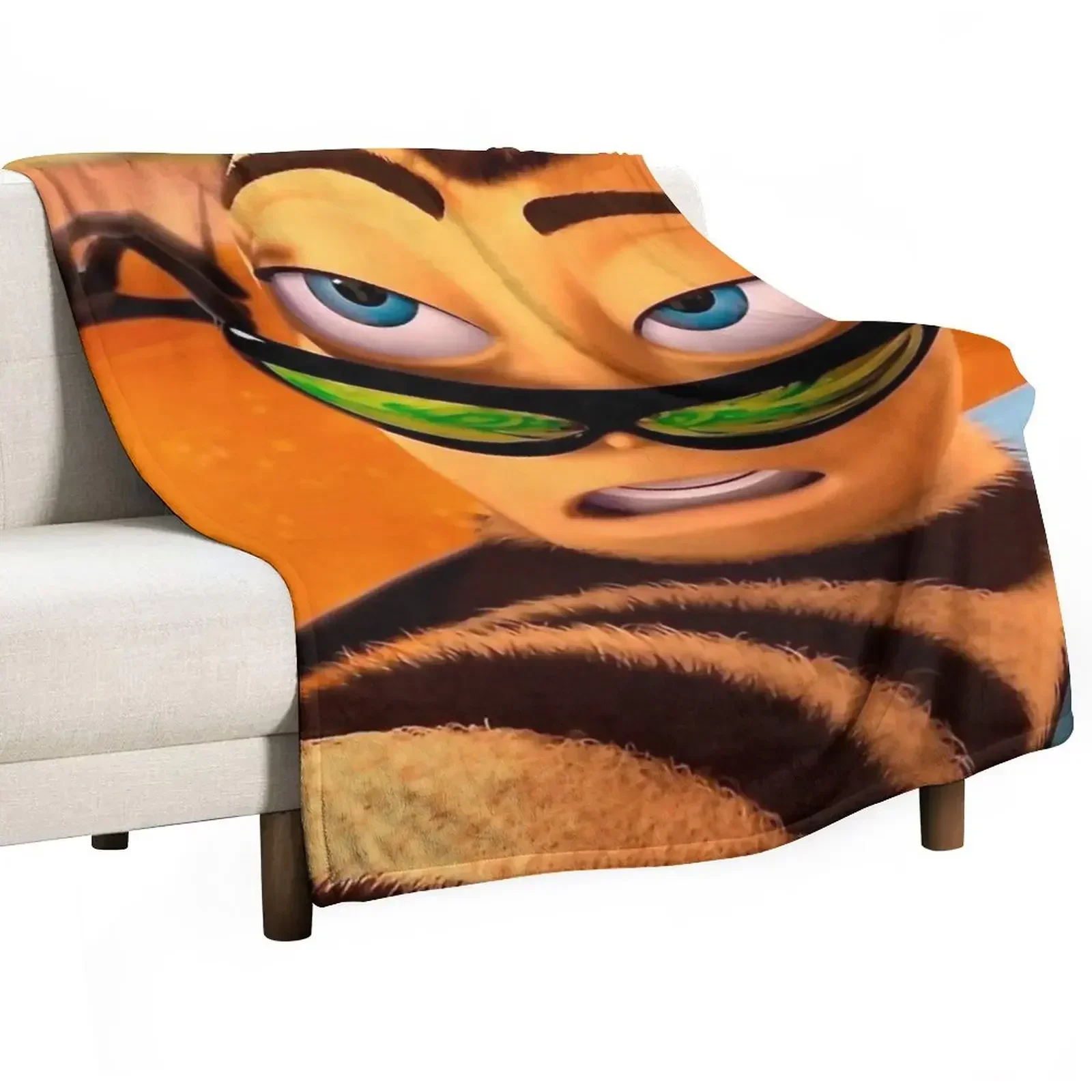 Anime Cosplay Meme - Coperta decorativa per divano Barry Benson
