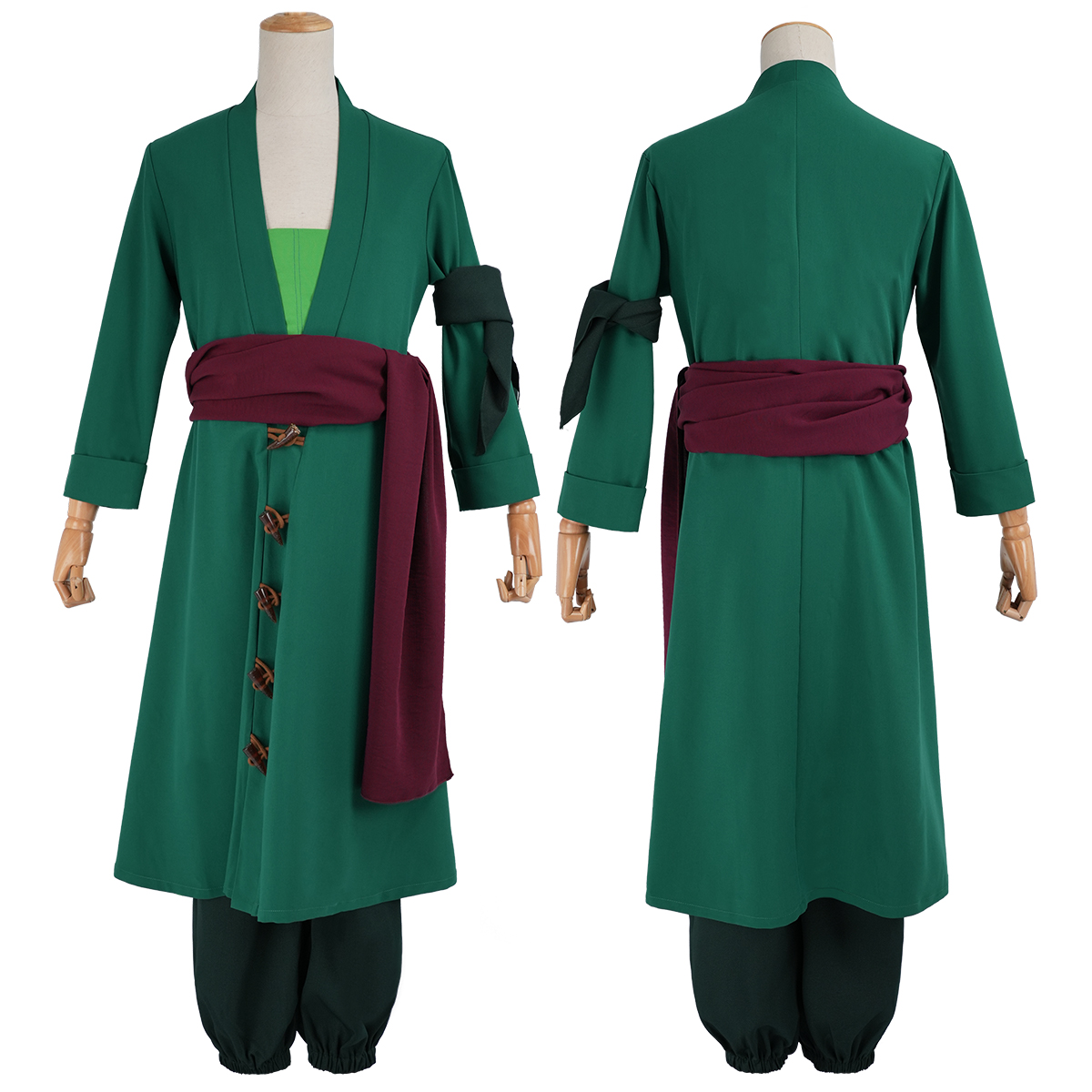 Cosplay Anime Zoro - HOLOUN ONE Anime Roronoa Zoro Costume