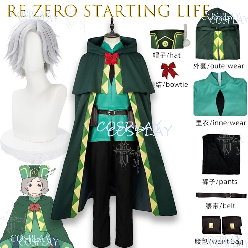 Anime Cosplay Photoshoot - Mantello Cosplay Re Zero Otto Suwen,