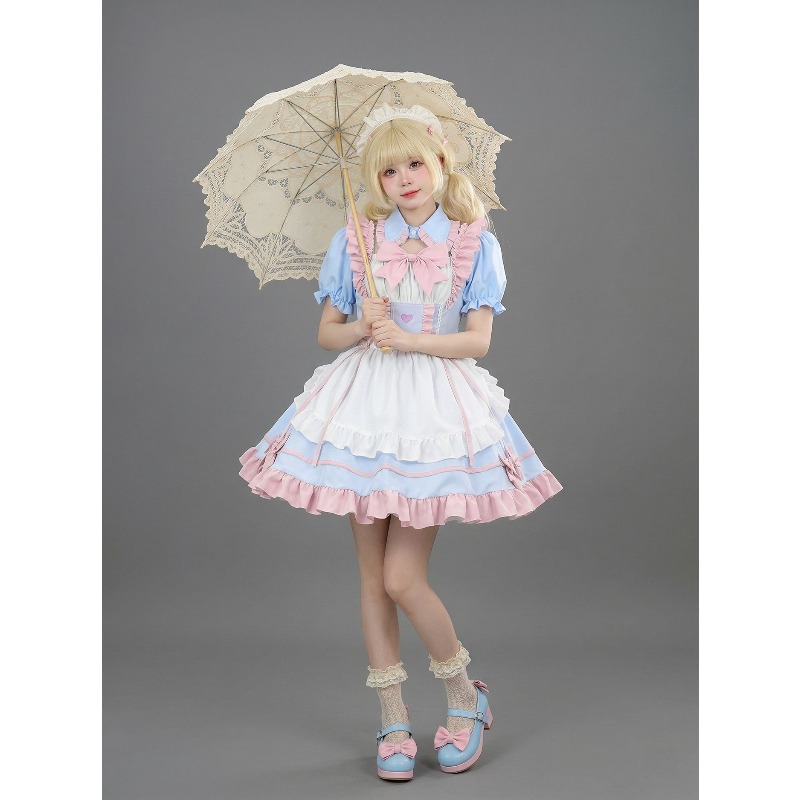Anime Cosplay Photoshoot - Dolce Abito Lolita da Cameriera Anime