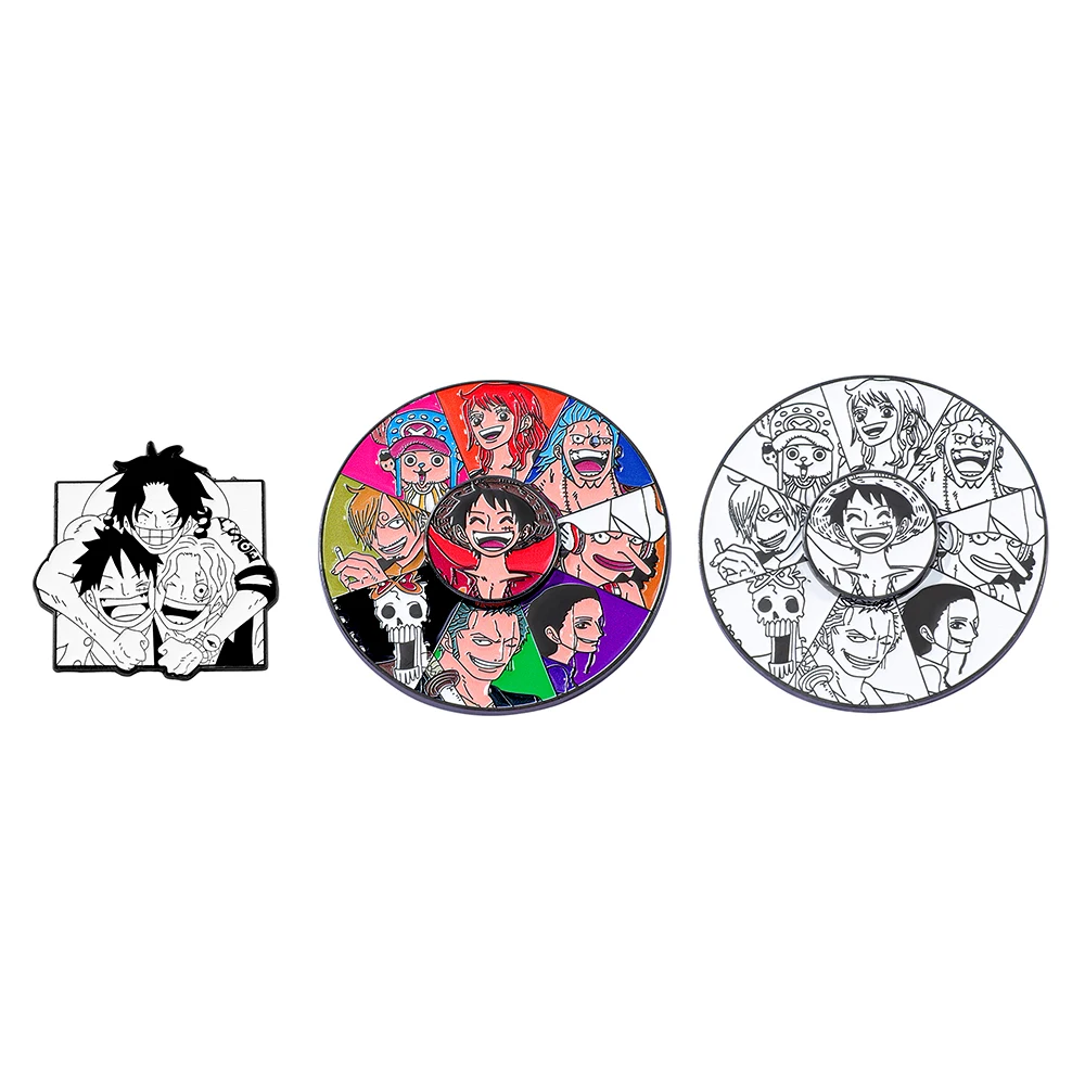 Cosplay Anime Zoro - Set di 3 Spille Anime One