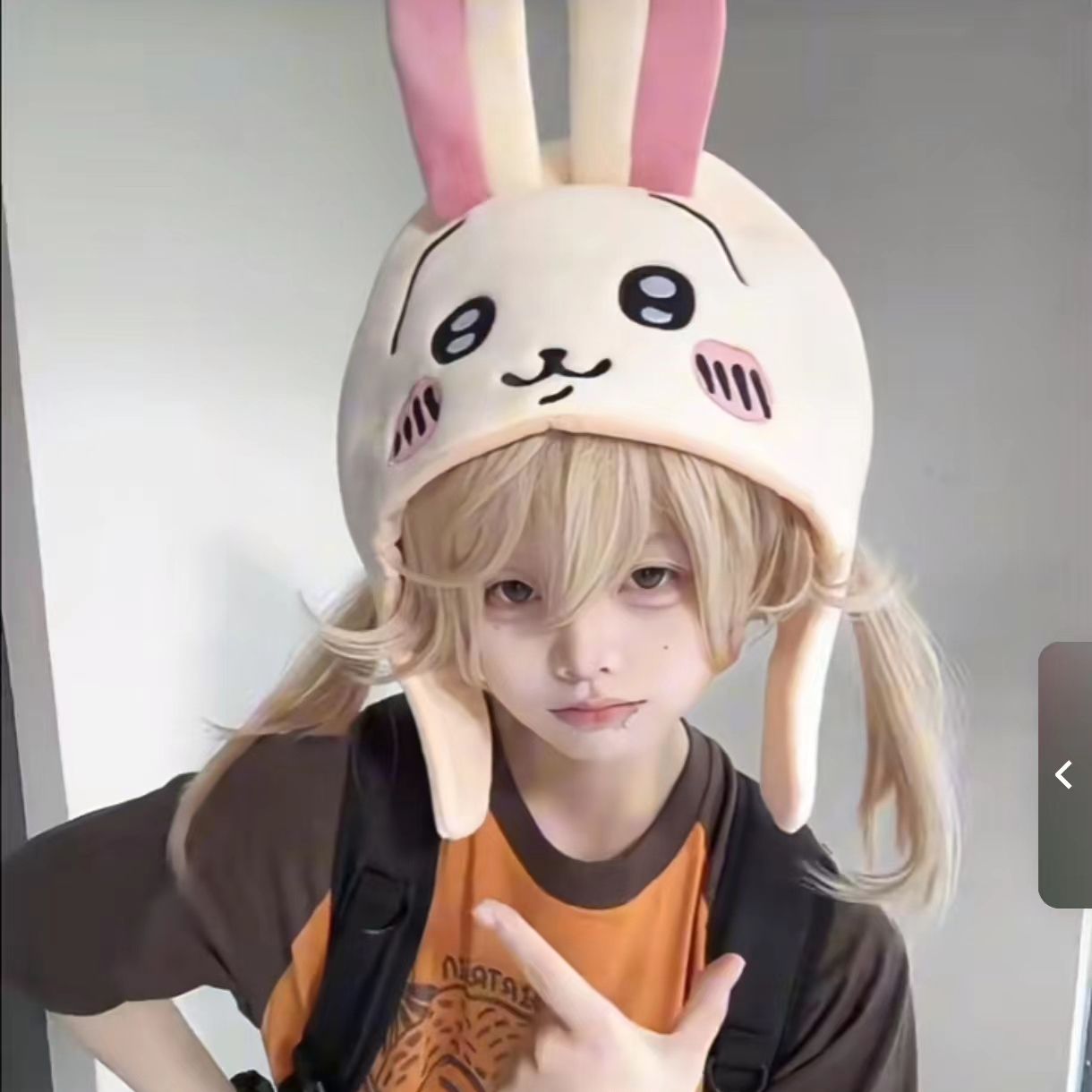 Chiikawa Hachiware Usagi Cappe - Anime Cosplay Girl Photo recensione e prezzo