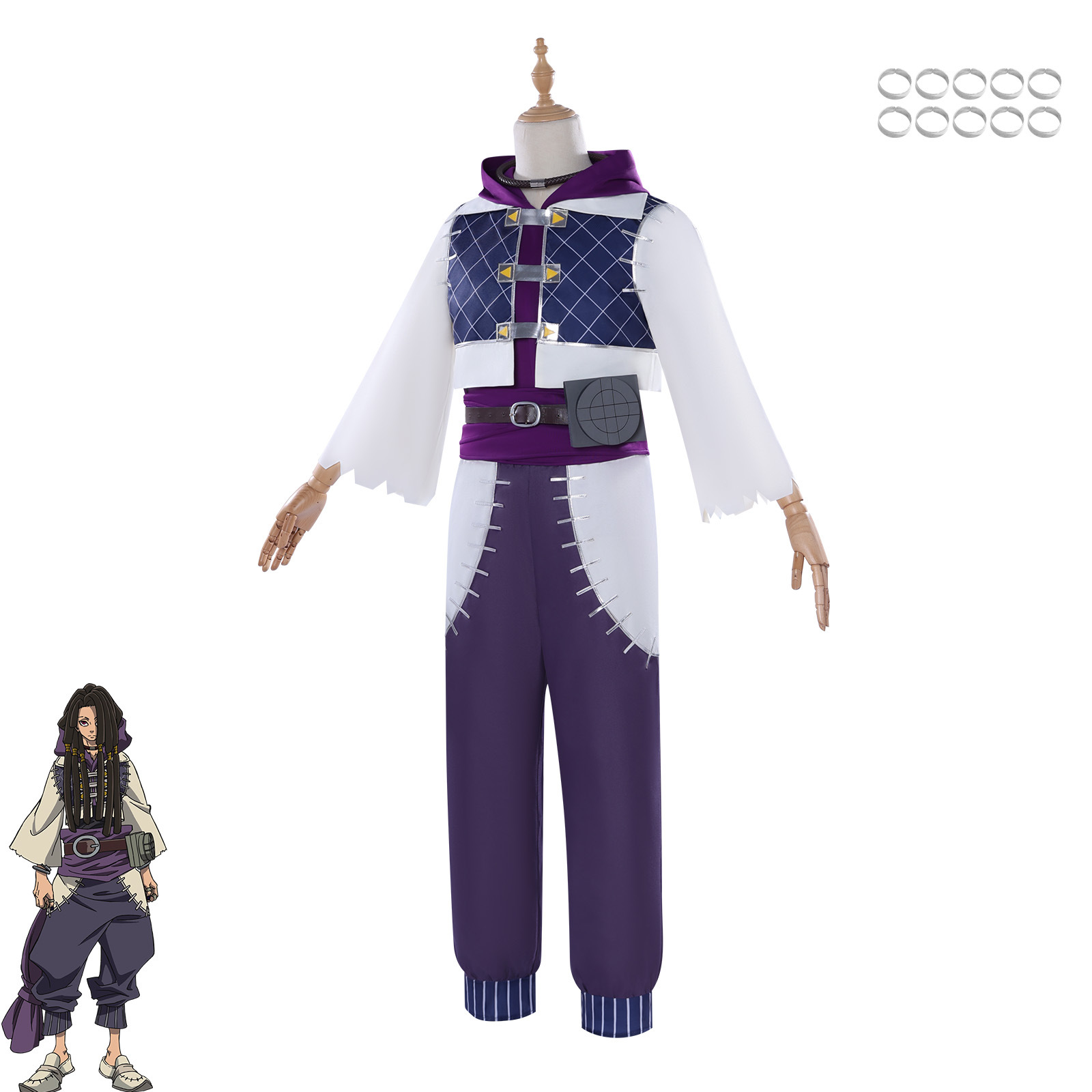 Costume Cosplay di Jaba da Yom - Anime Cosplay Outfits Male recensione e prezzo