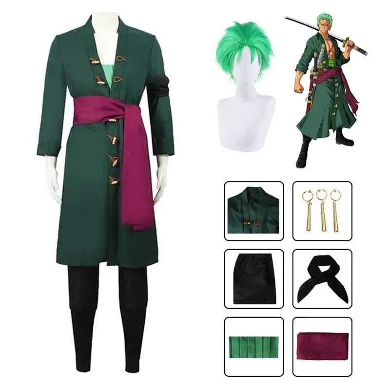 Costume Cosplay Anime Roronoa, - Cosplay Anime Zoro recensione e prezzo