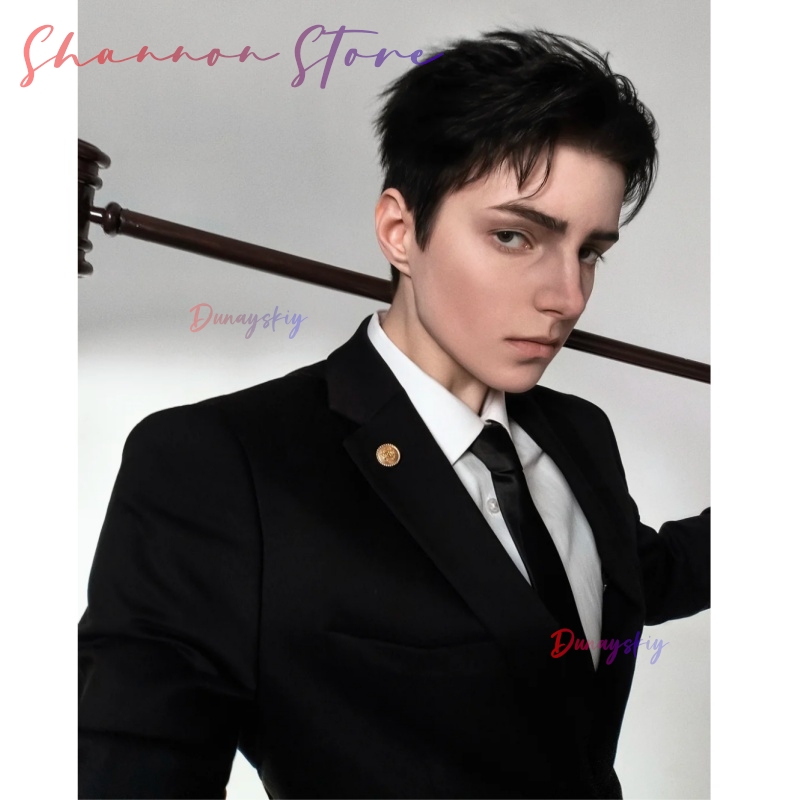 Parrucche Nere Corte e Elegant - Cosplay Anime Black Hair recensione e prezzo