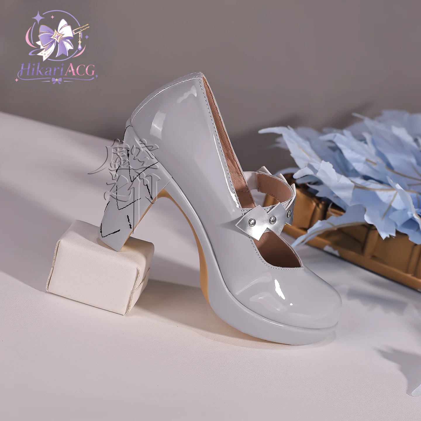 Scarpe con Tacco Alto Bianco A - Cosplay Anime Shoes recensione e prezzo
