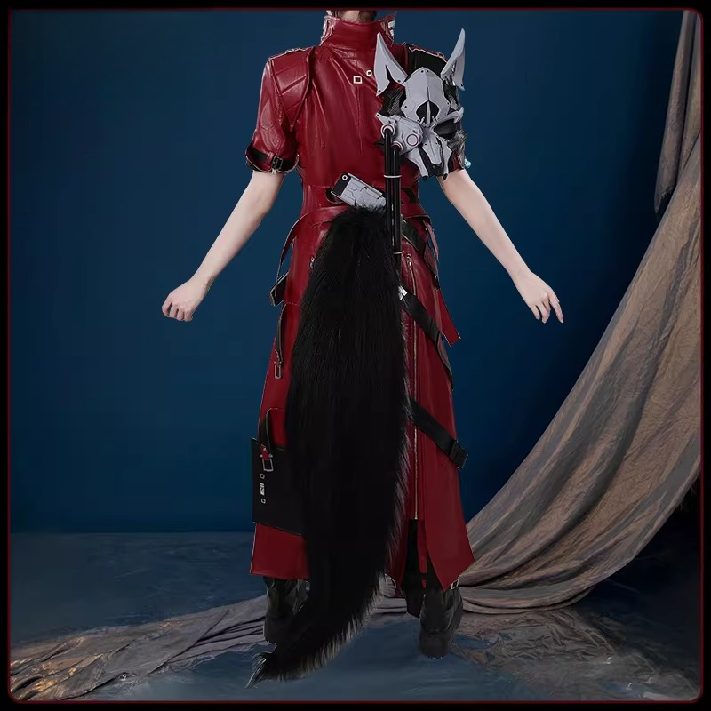 Costume Cosplay Arknights Endf - Anime Cosplay Red recensione e prezzo