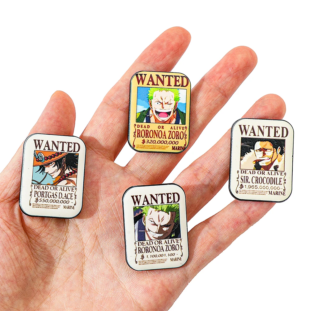 4 Pezzi Spilla Anime ONE PIECE - Cosplay Anime Zoro recensione e prezzo