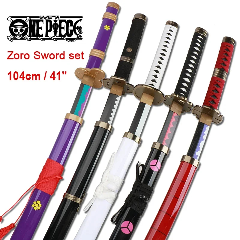 2026 Set di 3 Spade di Roronoa - Cosplay Anime Zoro recensione e prezzo
