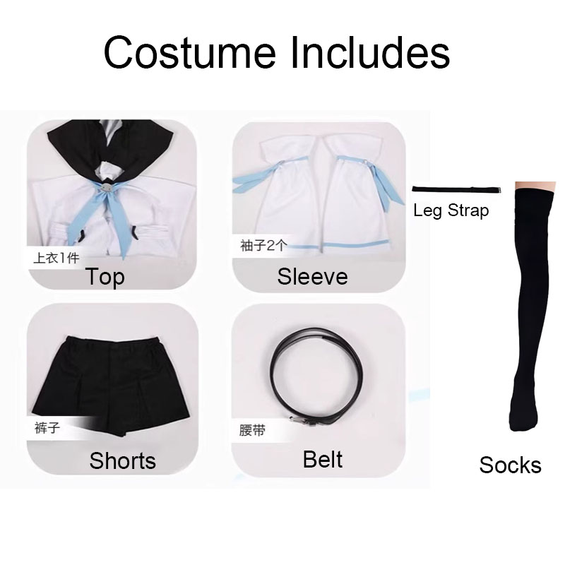 Costume Cosplay Vtuber Shiraka - Anime Cosplay Meme recensione e prezzo
