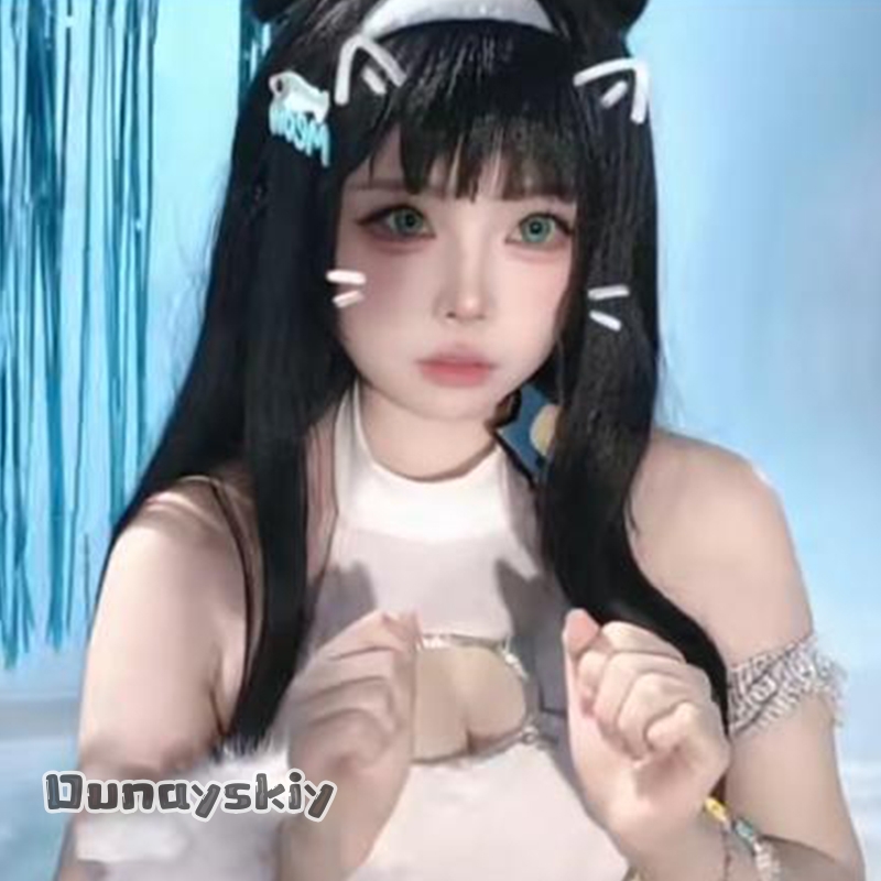 CR817GODDESSS Anime VICTORYRY  - Cosplay Anime Black Hair recensione e prezzo