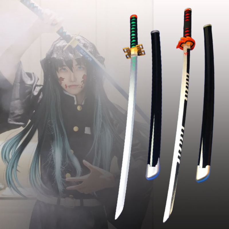 41in/104cm Demon Slayer Katana - Anime Cosplay Real recensione e prezzo