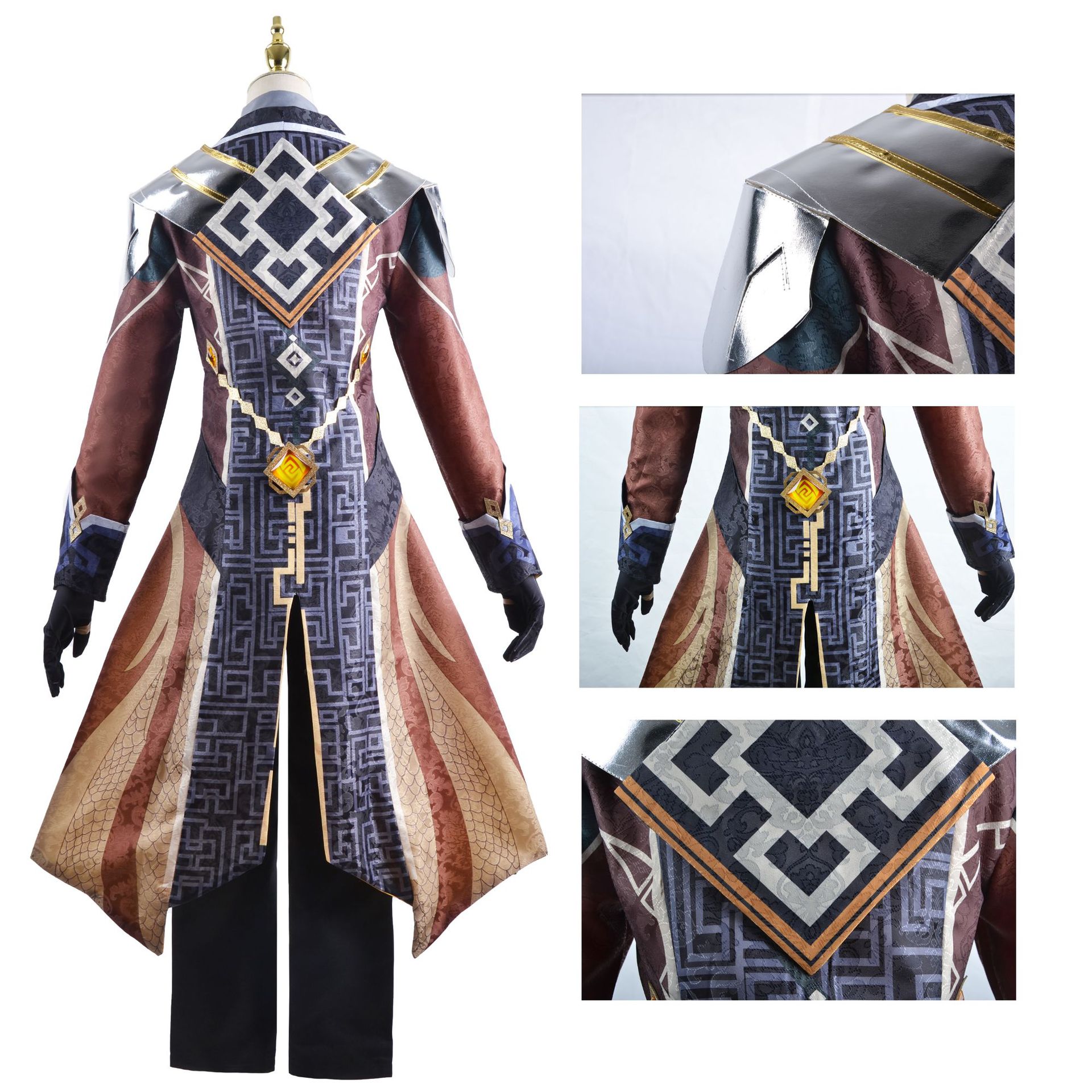 Set di costumi cosplay Genshin - Anime Cosplay Outfits Male recensione e prezzo